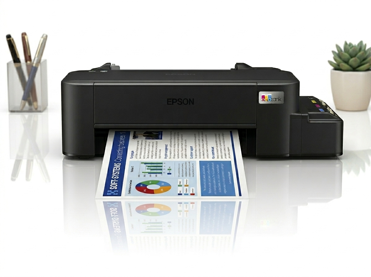 Epson EcoTank L121 A4 Ink Tank Printer thumbnail 3