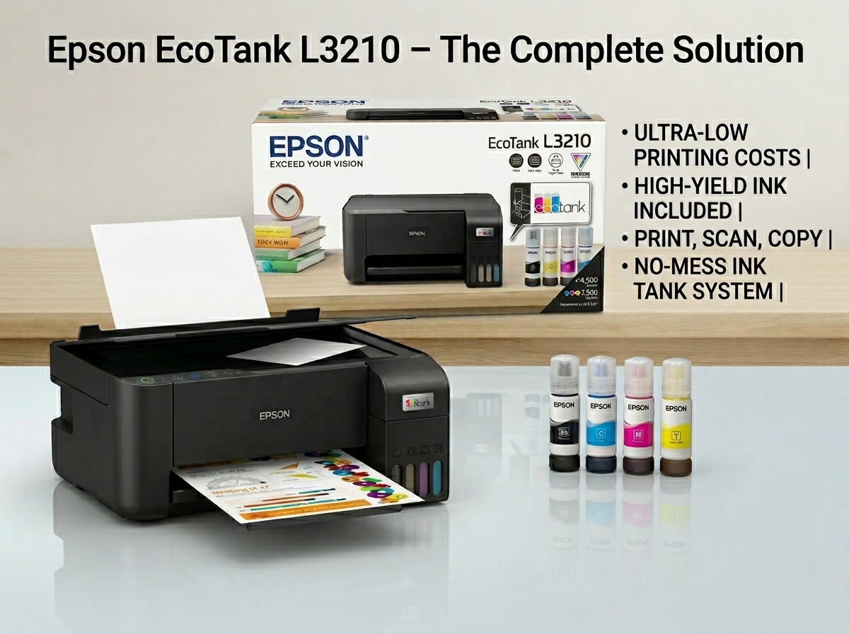 EPSON L3210 All-in-One Ink Tank Printer