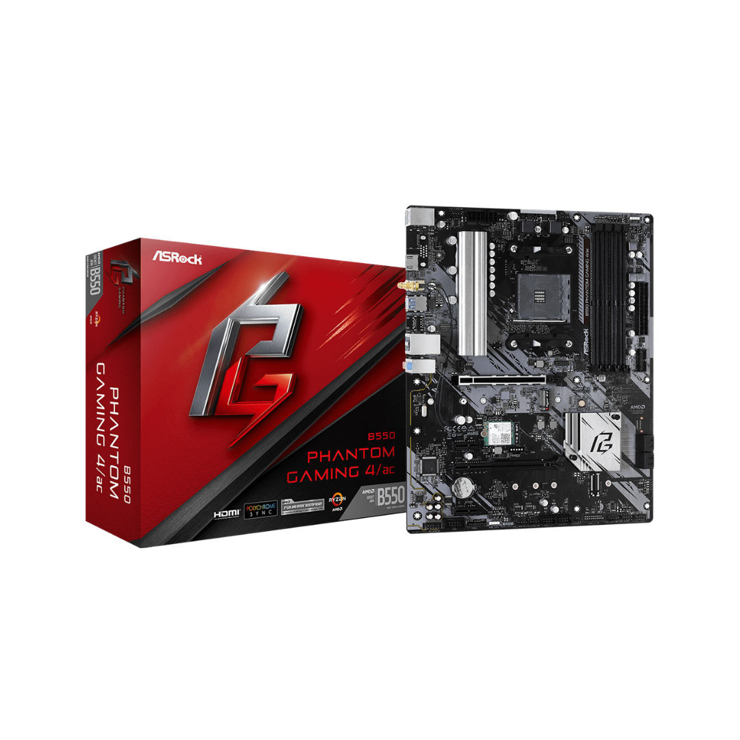 ASrock B550 Phantom Gaming 4/AC (Ryzen AM4)