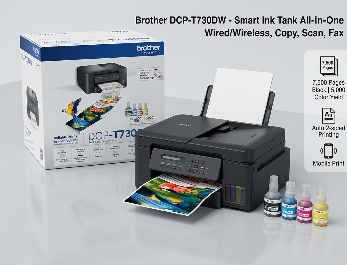 BROTHER DCP-T730DW Ink Tank Printer