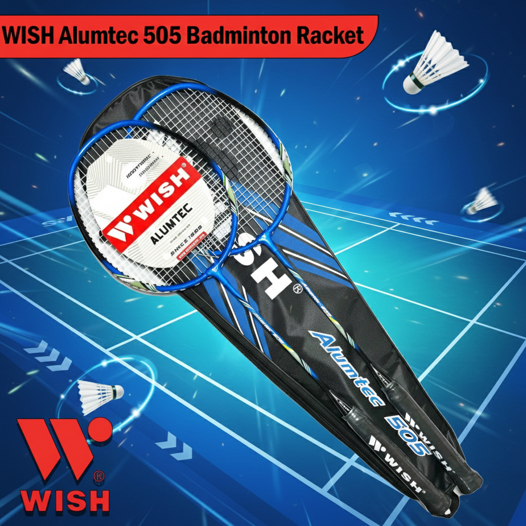 WISH ALUMTEC 505 BADMINTON RACKET