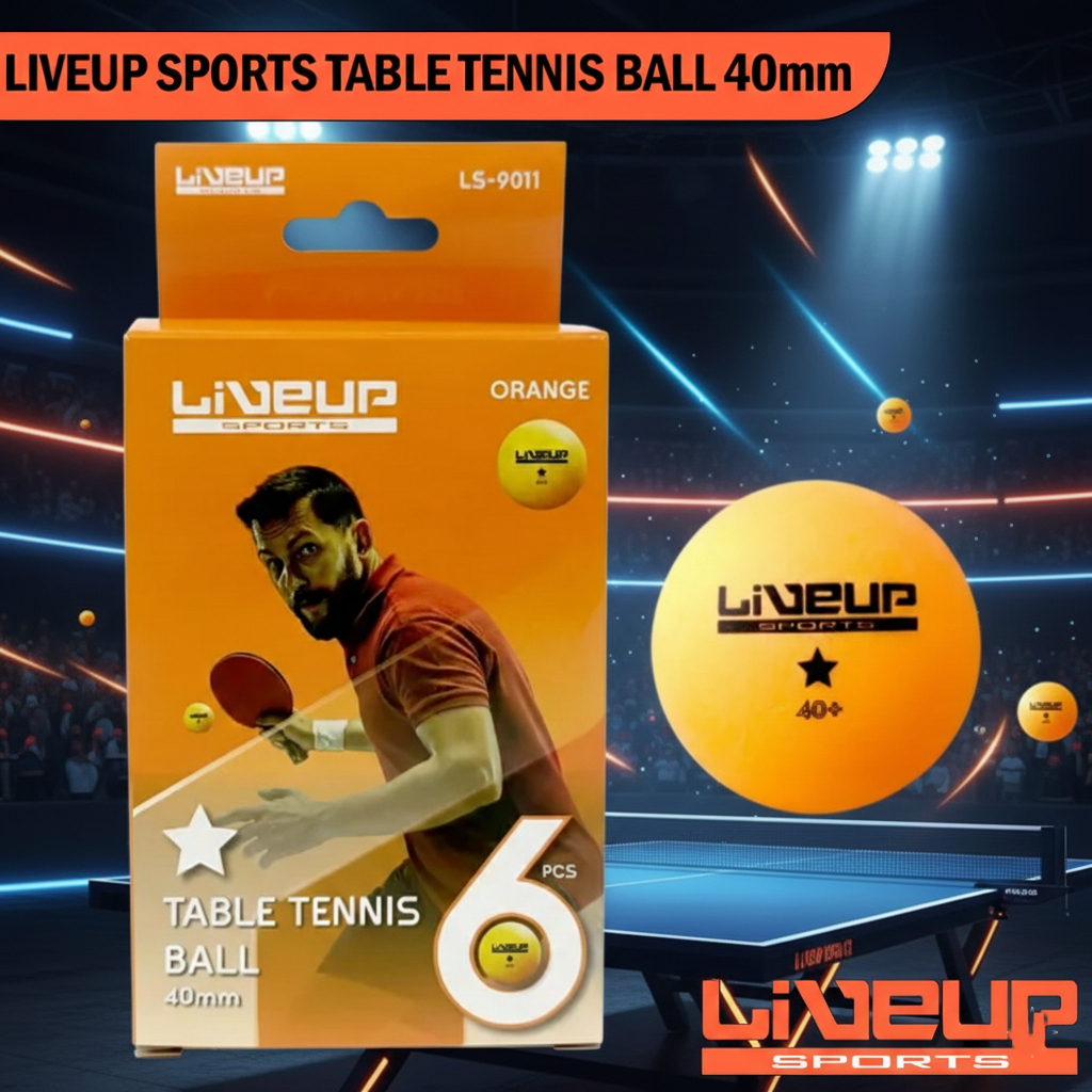 LIVEUP SPORTS TABLE TENNIS BALL 40mm