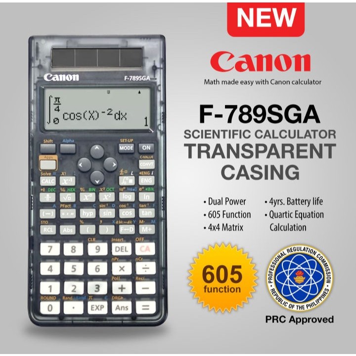 CANON DUAL WAY TEXTBOOK DISPLAY F-789SGA