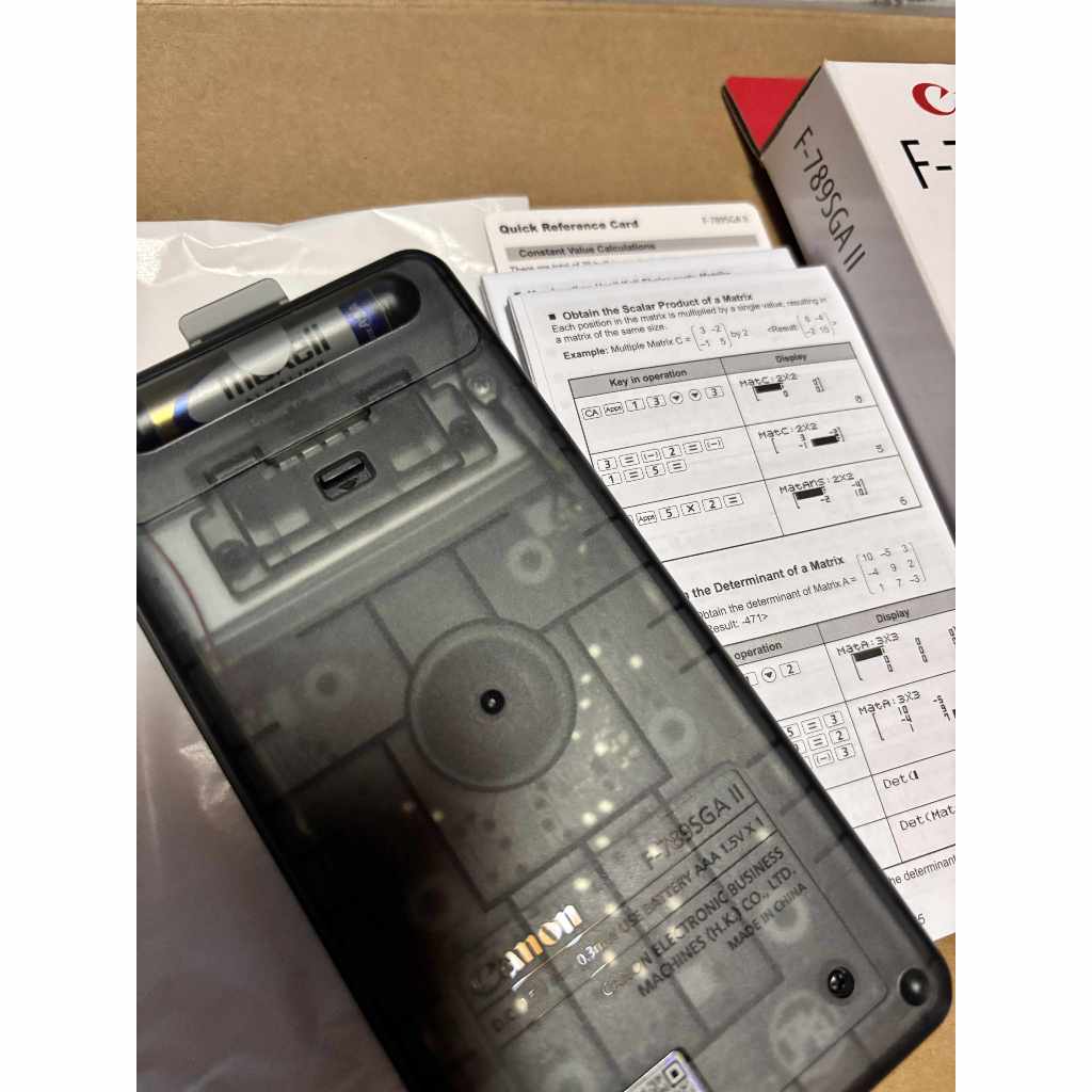 CANON F-789SGA II 2ND GEN SCIENTIFIC CALCULATOR PRC APPROVED thumbnail 3